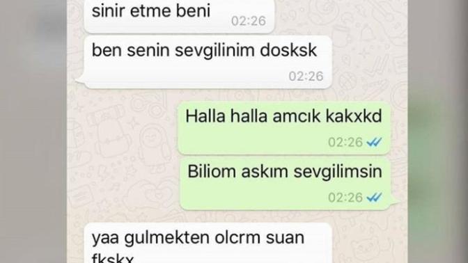 Boyle  bir  sevgili konusmasi sizcede cok itici ve gevsek degilmi?