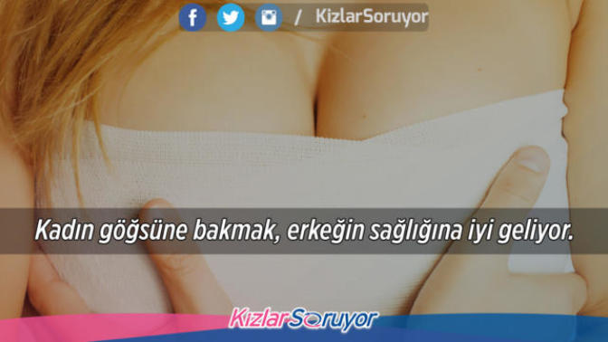 Kadın göğsüne bakmanın erkek sağlığına iyi geldiği ispatlandı! Sizce doğru mu?