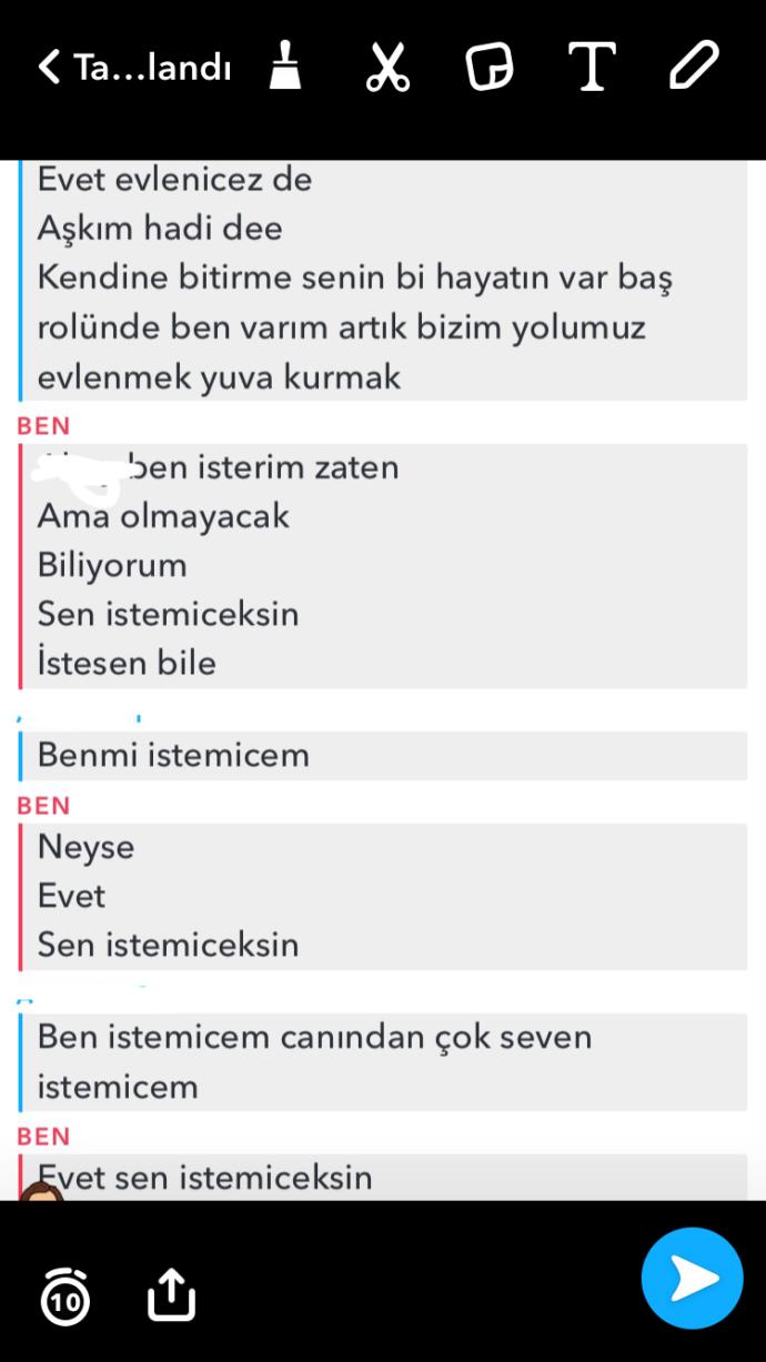 Sevgilim bana böyle tepki verdi?
