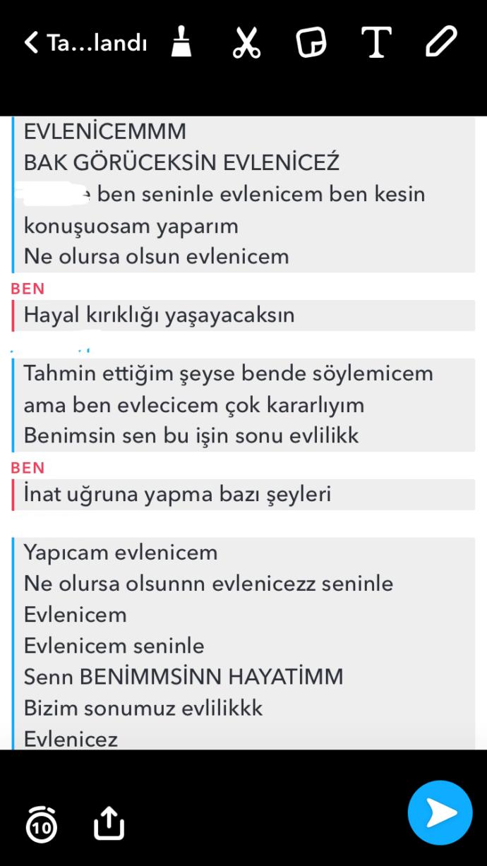 Sevgilim bana böyle tepki verdi?