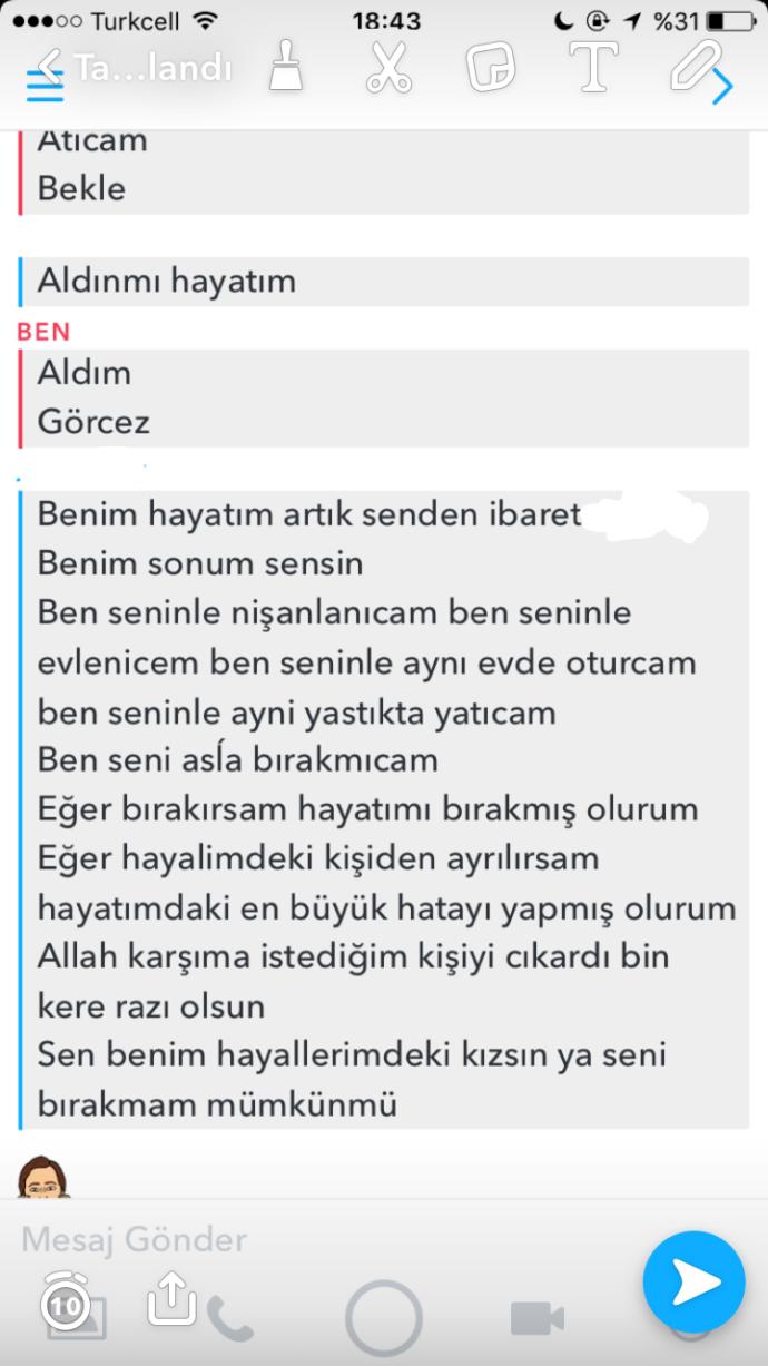 sevgilim bana böyle tepki verdi?