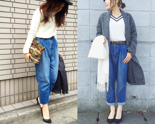Anne pantolonu olarak bilinen "Mom Jeans" yeniden moda! Sizin tercihiniz olur mu?