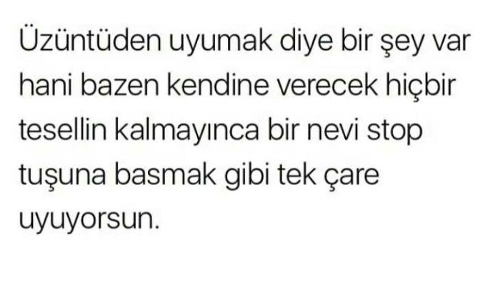 Acılar uyurken mı geçiyordu yoksa büyürken mi ??