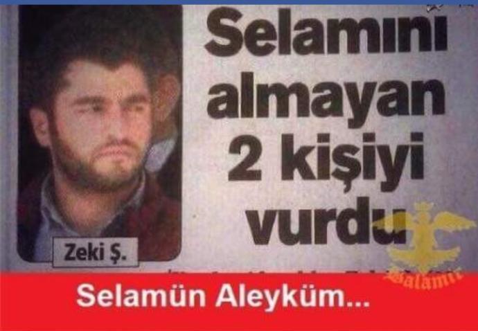 Selam verdiniz........ Almadilar :D nasil hissedersiniz :D ???
