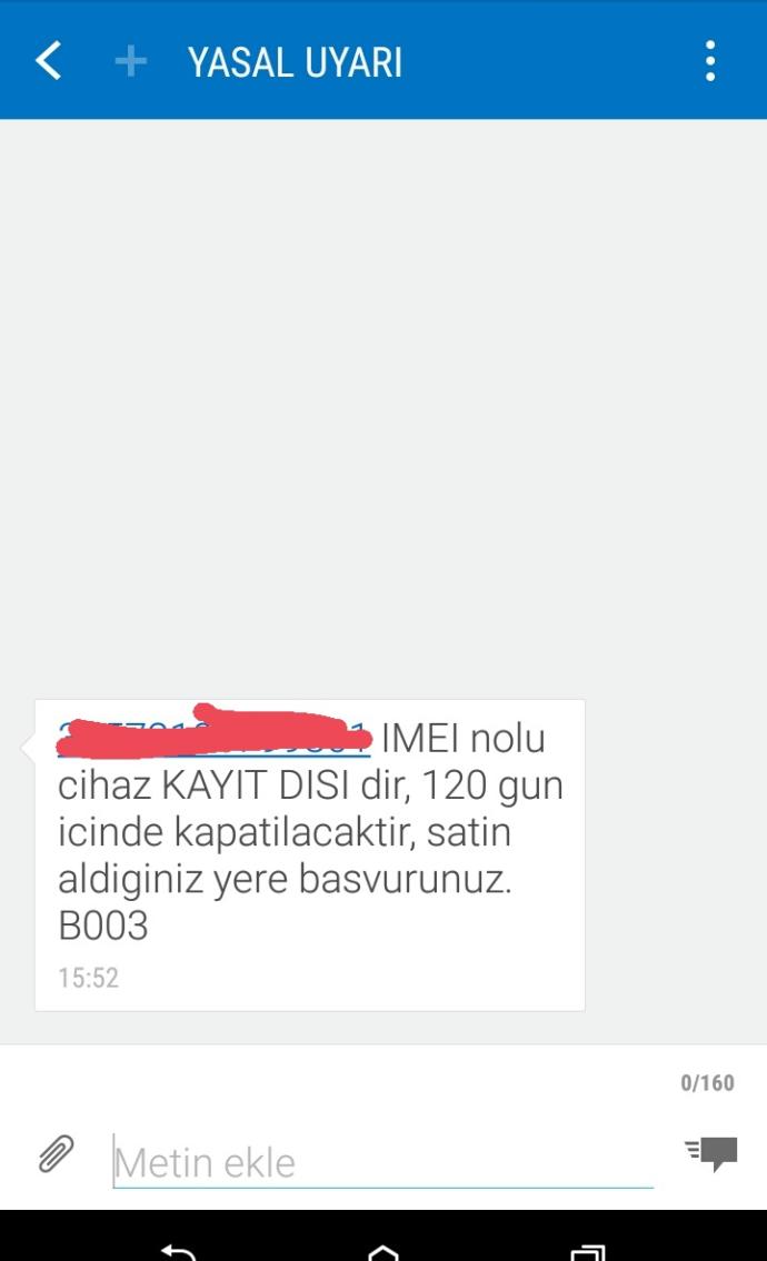 Tüketicilere icra tehdidi ile SMS gönderilemez