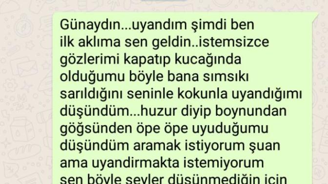 Kızgın kirgin bir erkek bu mesaj karşısında tepkisiz kalabilir mi?