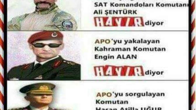 Hayır Diyen Komutanlarımız?