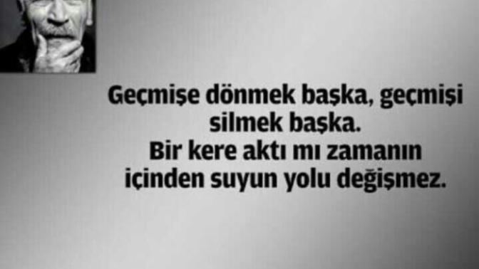 Aşk, geçmişe  bir  sünger çekmek için kâfi midir?
