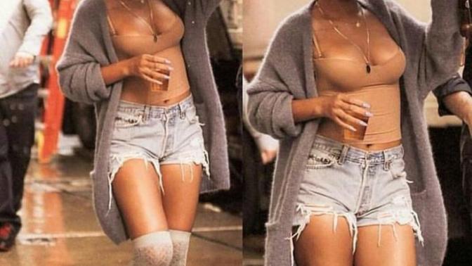 Rihanna hanimin gogus buyuklugu iyimi sizce?