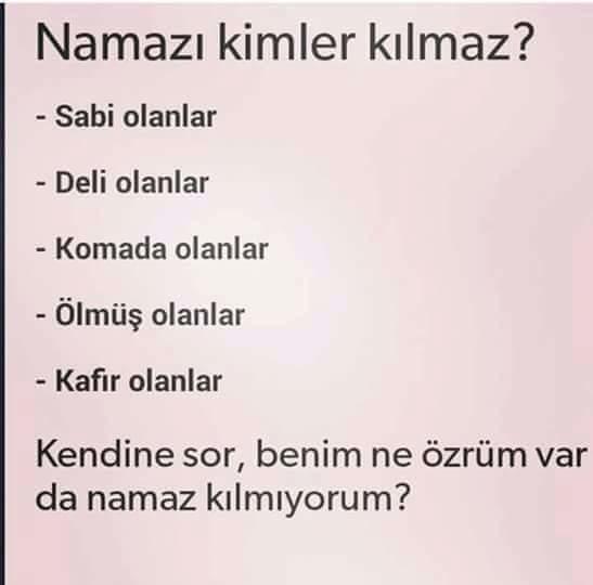 Kimler namaz kılmaz? KizlarSoruyor Kimler namaz kılmaz? KizlarSoruyor
