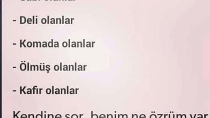 Kimler namaz kılmaz?