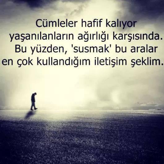 İnsan neden susmayı tercih eder o kadar söyleyeceği şey varken, susmak kabullenmek midir?
