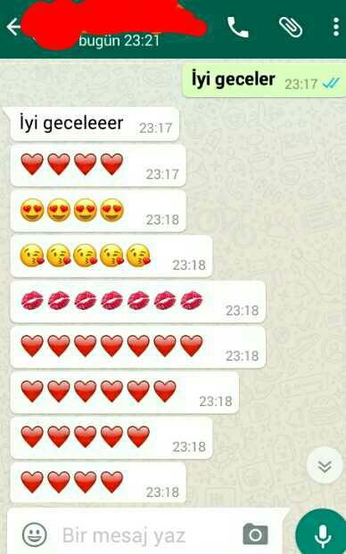 İyi geceler mesajı aldınız mı??