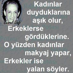 kadınlar neden makyaj yapar erkekler neden yalan söyler?
