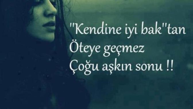 "Kendine iyi bak " cümlesini samimi buluyor musunuz?