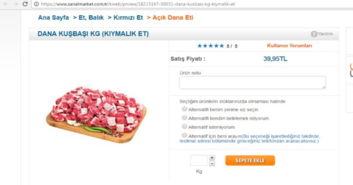 TÜRKİYE� DE ET FİYATLARI PAHALI MI, PAHALI İSE SİZCE NEDEN PAHALI