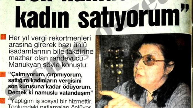 "Namusumla kadın satıyorum"?