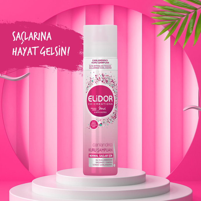 Elidor Co-Creations Canlandırıcı Kuru Şampuan Normal Saçlar İçin