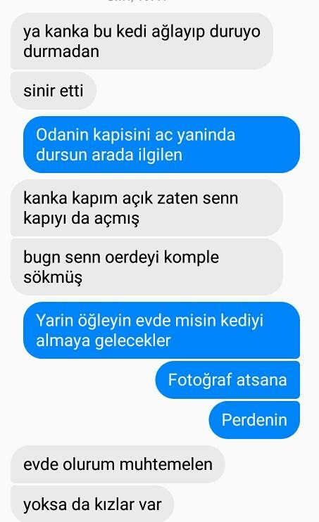 ev arkadaşı sorunlarım hic bitmiyor yurda geçmeyi düşünüyorum sizce kim haklı ??