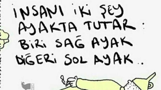 Sizi ayakta, hayatta tutan şey nedir? 😏?