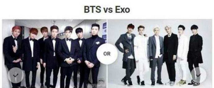 Bts mi Exo mu? Hangisi, seçin birini??