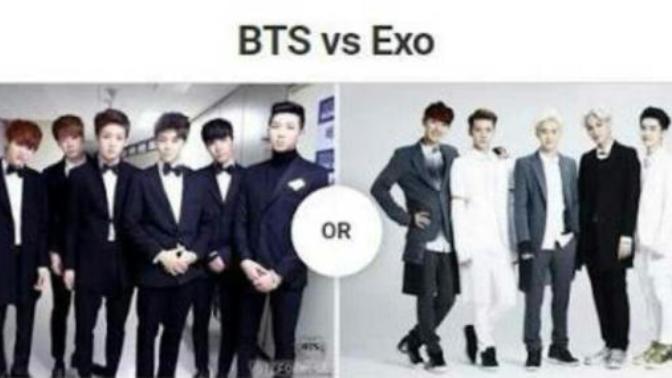 Bts mi Exo mu? Hangisi, seçin birini?