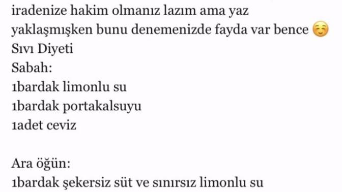 1 ayda 20 kg verdiren sivi diyet, ne dusunuyorsunuz arkadaslar?