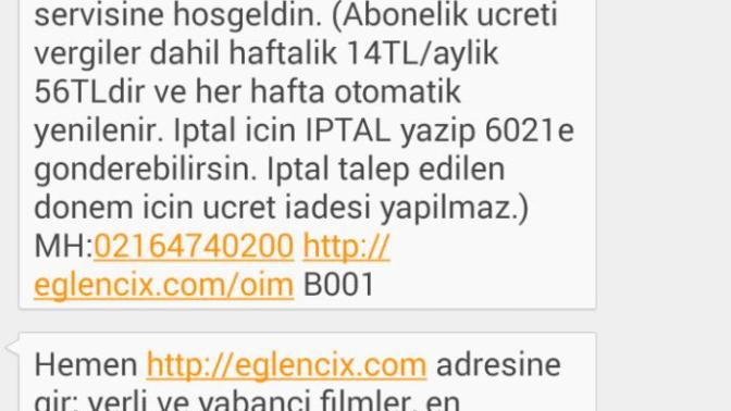Yanlışlıkla abone oldum hemen iptal ettim?