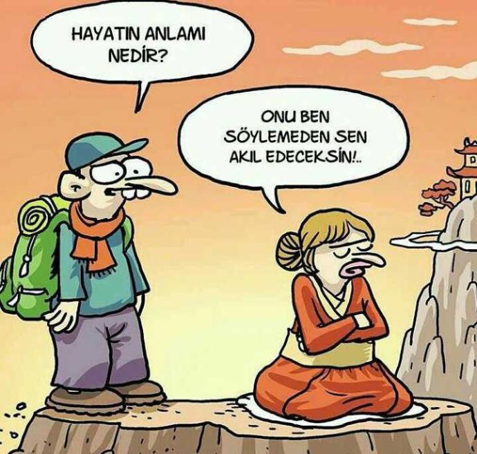 iyi akşamlar 😊 Hayatın anlamı ne??