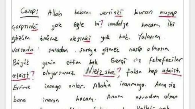 Bana bu sandalyenin var olmadığını kanıtlayabilir misin?