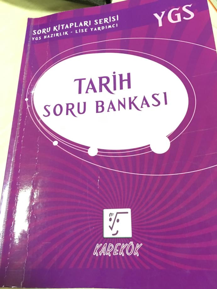 Karekök YGS TARİH SORU BANKASI CEVAP ANAHTARI?