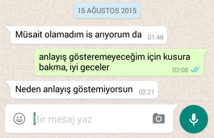 Sevdiğiniz kişinin sürekli meşgul olmasına anlayış gösterir misiniz?