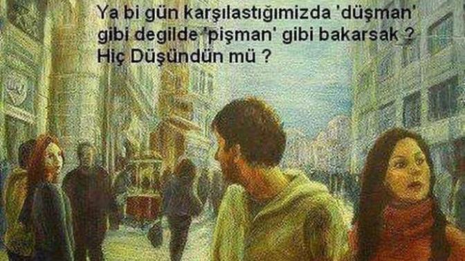 Eski sevgilinizi yolda görseniz ne yaparsınız?