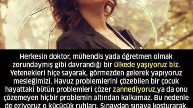 Ezberi değil yeteneği esas alan bir eğitim sistemi neden yok ülkemizde, nerde yanlış yapıyoruz?