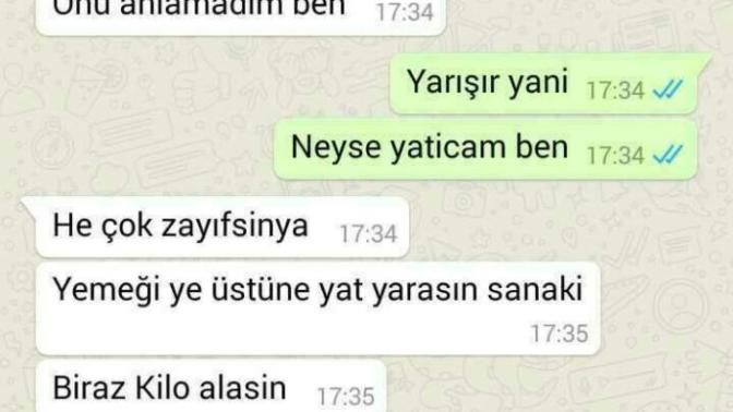 Sevgilim bana bu mesajı attı. Ne demek istemiş?