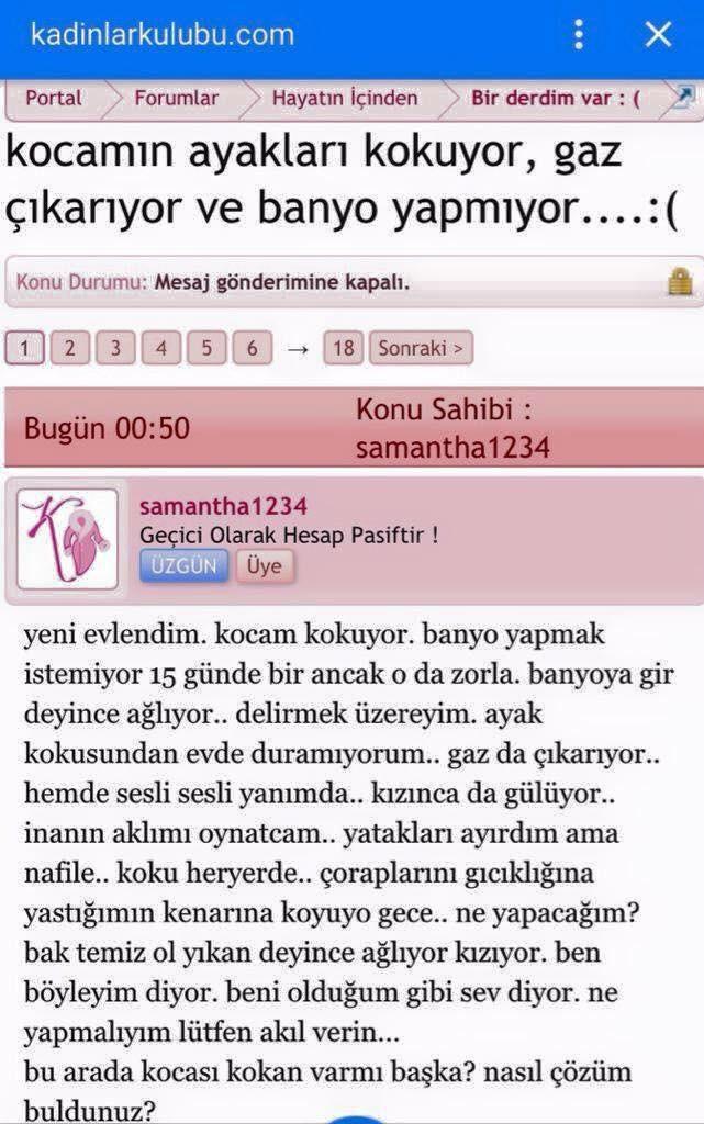 KOCASI,KARISI,SEVGİLİSİ KOKAN VARMI? 😊😂🔫?