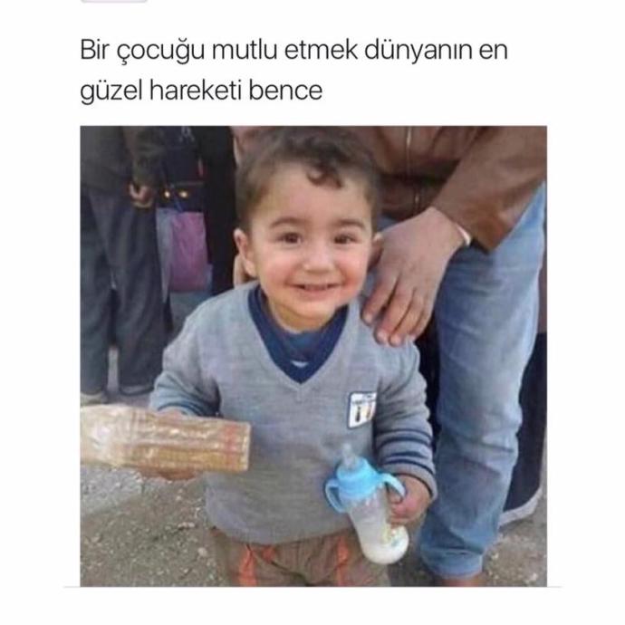 en son ne zaman bir çocuğu sevindirdiniz ?