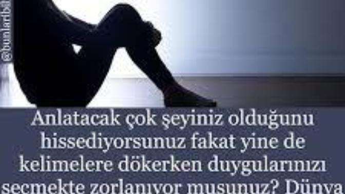 Çağın vebası "Aleksitimi ! " İletişim kurmaya çalıştığınız insanların soğuk bir duvar olmasından daha kötü ne vardır?