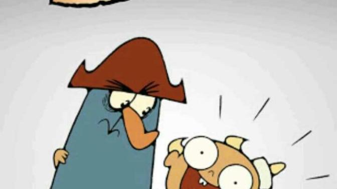 Ya arkadaslar flapjack çizgi filminde subliminal mesaj yok mu? Sadece ben mı benzetiyorum?