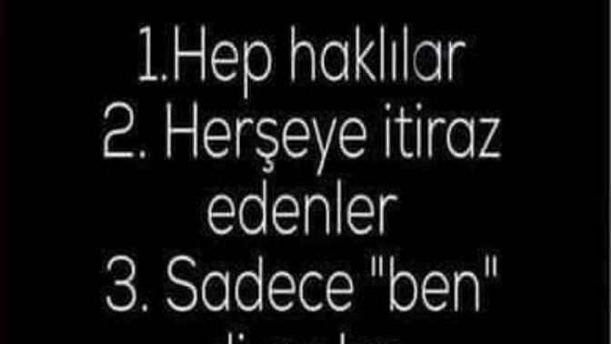 Selam ks :) Uzak durulması gereken insanlarda sizce ilk hangisi? (veya başka ne var )?