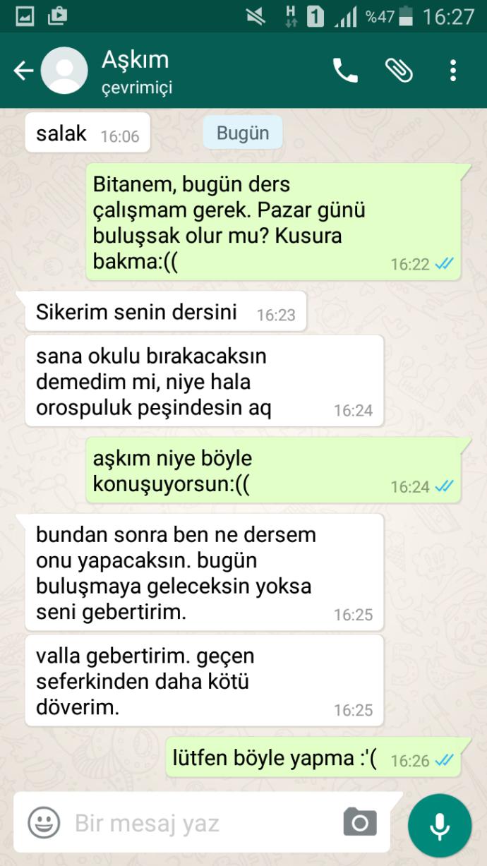 Sevgilim bana hakaret etti, ne yapayım?