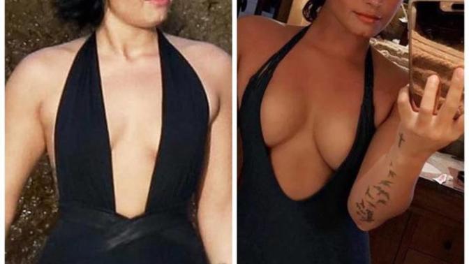 Sizce Demi Lovato göğüslerine silikon mu yaptırdı?