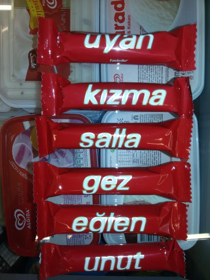 Hangi çikolatayı seversiniz??