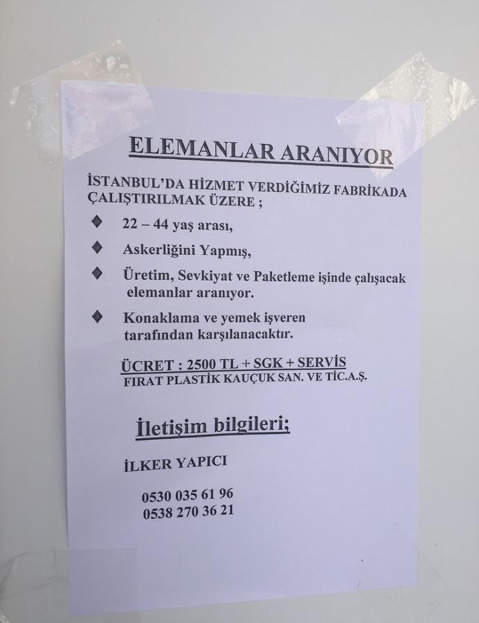 Bu iş ilanı güvenli mi sizce?