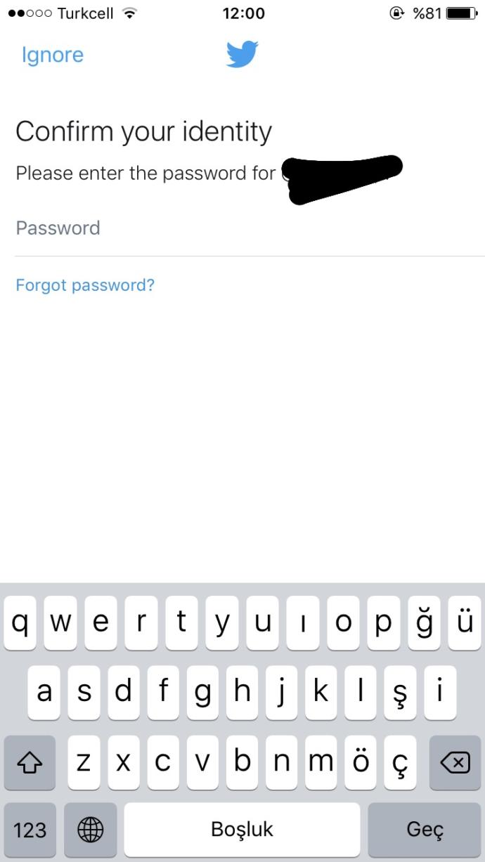 TWITTERDAN ÇIKIŞ YAPAMIYORUM?