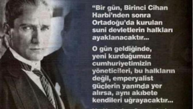 Ulu Önder Atatürk'ün Bu sözleri hakkında Ne düşünüyorsunuz?