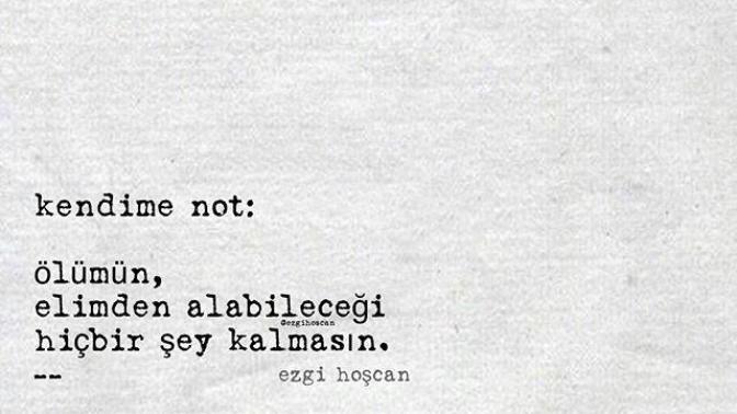 Beş yıl sonra kendine verilmek üzere bir not yazıp saklasaydın eğer o notun içinde ne yazıyor olurdu?