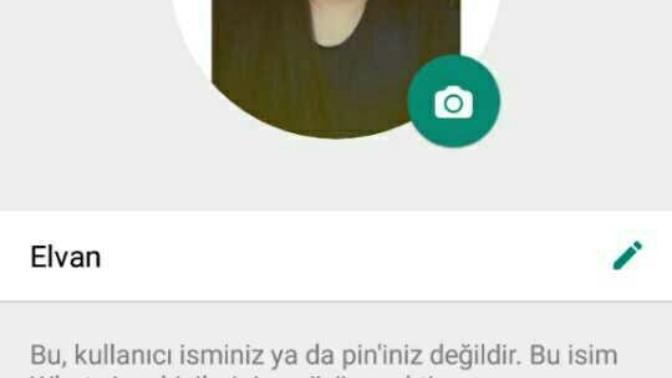 WhatsApp profiliniz ve durumunuz nedir?