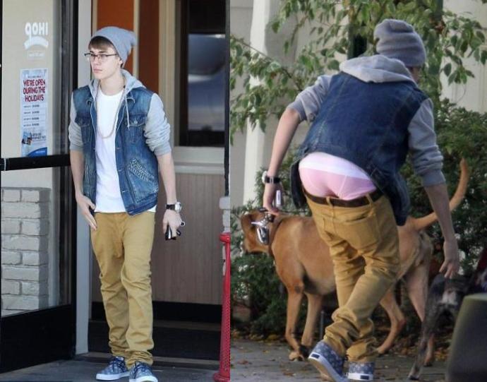 Justin Bieber'ın pantolonu hakkında ne düşünüyorsunuz?