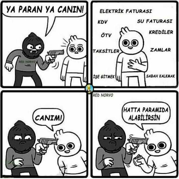 Yolda Önünüzü Kesseler Ya Paran ! Ya Canın! Deseler Hangisini Seçersiniz ??